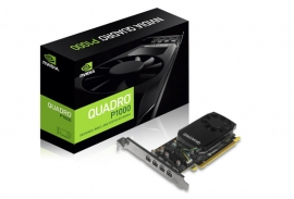 Leadtek Quadro P1000 4gb Gddr5 128-bit 4 X Mdp (ver 1.4) Active Fansink Low Profile Card (attached