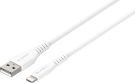 Blupeak 1.2M Apple Mfi Certified Lightning To Usb Cable - White (Lifetime Warranty) Luwh12