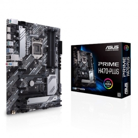 Asus Prime H470-Plus Atx Motherboard 10Th Gen Lga1200 Ddr4 2933Mhz 2Xm.2 6Xsaata Dp Hdmi Crossfire Raid Thunderbolt Aura Sync Rgb Prime H470-Plus