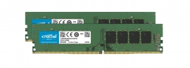 Crucial 32Gb (2X16Gb) Ddr4 Udimm 3200Mhz Cl22 Dr X8 Dual Channel Desktop Pc Memory Ram Ct2K16G4Dfd832A