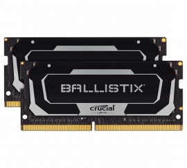 Crucial Ballistix 64GB (2x32GB) DDR4 SODIMM 3200MHz Notebook Gaming Memory BL2K32G32C16S4B