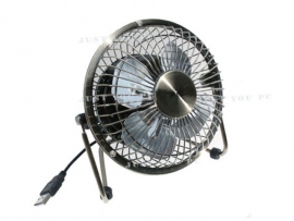 Generic Usb Mini Fan Metal 5w (lileng-815) Metal-fan Usb