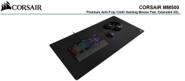 Corsair MM500 Premium Anti-Fray Cloth Gaming Mouse Pad — Extended 3XL (CH-9415080-WW)