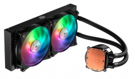 Cooler Master Masterliquid Ml240r Addressable Rgb Cpu Cooler Rgb Dual Chambers Design Water Block