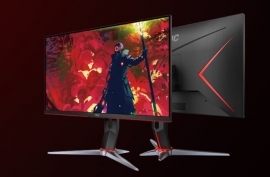 Aoc 27" Ips 1Ms 144Hz G-Sync Free-Sync Compatible. Height Adjustable Stand.(27G2)