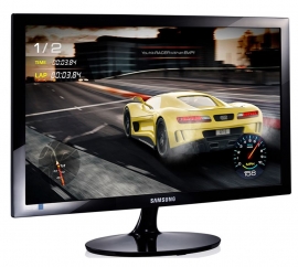 Samsung Sd300 23.8"/ 24" Fhd Gaming Monitor 1920X1080 16:9 1Ms 60Hz Tilt Vesa D-Sub Hdmi Eye Saver Game Mode Flicker Free Eco Energy Efficiency Ls24D330Hsx