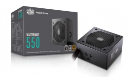Cooler Master Masterwatt 80+ Bronze Series 550w Semi-modular Cable Dual Forward And Dc-dc