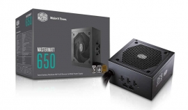 Cooler Master Masterwatt 80+ Bronze Series 650w Semi-modular Cable Dual Forward And Dc-dc
