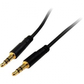Startech 3 Ft / 91cm Slim 3.5mm Stereo Audio Cable - M/m Mu3mms