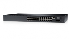 Dell N1524p 24port L3 Lite, Managed Switch, Gbe Poe+(24), 10gbe Sfp+(4), Stack(4), Life Wt 210-aevy
