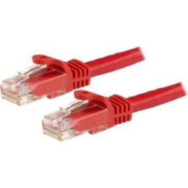 Startech 15m Red Gigabit Snagless Rj45 Utp Cat6 Patch Cable - 15 M Patch Cord - Cat 6 Patch