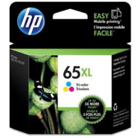 Hp 65Xl High Yield Tri-Colour Original Ink Cartridge N9K03Aa