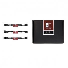 Noctua Black Na-src10 11cm 3pin Fan Low Noise Adapter Cables (3 Pack) Na-src10