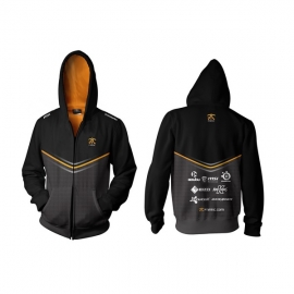 Fnatic Black Small Player Zipped Hoodie 2014 Nfnc-hood14-zip-s