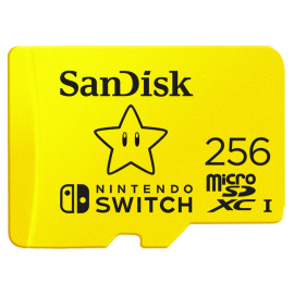 Sandisk Nintendo MicroSDXC MEMORY CARDS FOR NINTENDO SWITCH™ 256Gb Sdsqxao-256G-Gnczn