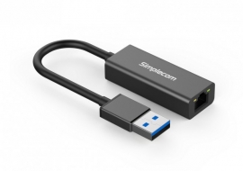 Simplecom Usb 3.0 To Gigabit Ethernet Network Adapter Aluminium (Nu303)