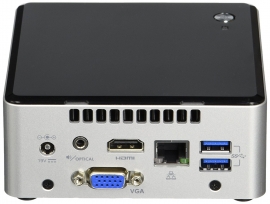 Intel Mini Nuc Pc I5-7260u 8gb(1/2) 240gb M.2 Ssd 2.5"(0/1) Wl-ac W10p 3yr Nbd Nuc7h-i5-8-240