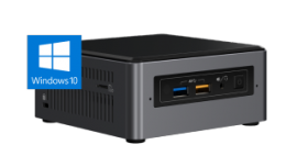 Intel Ultra Mini Nuc Pc I5-8650U Vpro 8Gb(1/ 2) 256Gb Ssd Wl-Ac W10P 3Yr Nbd Nuc7Dnk-I7-8-256