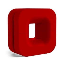 Nzxt Red Puck Cable Management & Headset Stand Nzt-ba-pckrt-rd