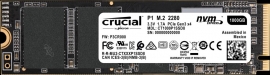 Crucial P1 500gb 2.5" 3d Nand Nvme Pcie M.2 Ssd 2000/ 1750 Mb/ S R/ W 5yr Wty Ct500p1ssd8