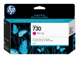 HP 730 130-ml Magenta DesignJet Ink P2V63A