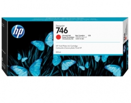 Hp 746 300-ml Chromatic Red Ink Cartridge P2v81a