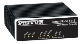 Patton Sn4112/ Jo Smartnode Dual Fxo Voip Gateway 1X10/ 100Baset H.323 And Sip External Power Sn4112/Jo