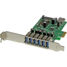 Startech 7 Port Pci Express Usb 3.0 Card - Standard & Low-profile - Sata Power - Uasp Support