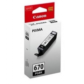 Canon Pgi670bk Pigment Black Ink Tank Pgi670bk