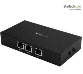 Startech 2-port Gigabit Poe+ Extender - 802.3at And 802.3af - 100 M (330 Ft) Poeext2gat