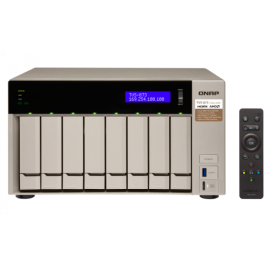 Qnap Ts-873-4G 8-Bay Nas Amd Rx-421Nd 2.1~3.4 Ghz 4Gb
