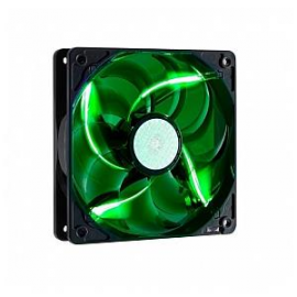 Cooler Master Sickleflow 120mm Green Led Case Fan Rifle Bearing-opp Package-2000 Rpm R4-sxdp-20fg-a1