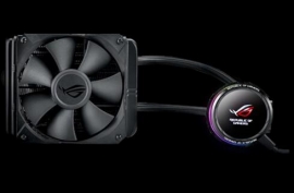Asus Rog-Ryuo-240 Aio Oled Liquid Cpu Cooler - 2X 120Mm Fan (800 2500 Rpm +/ - 10 %) Fan Static