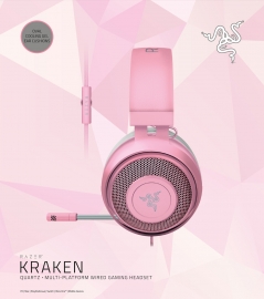 Razer Kraken - Multi-Platform Wired Gaming Headset - Quartz - Frml Packaging Rz04-02830300-R3M1