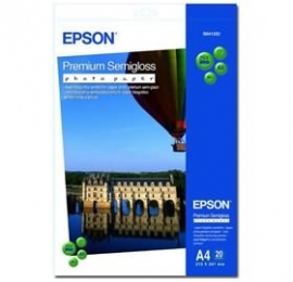 Epson S041332 A4 Semigloss Premium Paper 20 Sheets