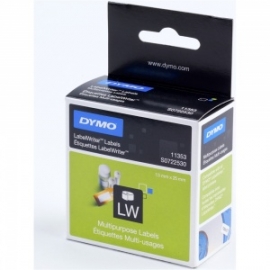 Dymo Lw Lbl Multipurp 2 Up 13x25 S0722530