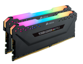 Corsair Vengeance RGB PRO DDR4, 3600MHz 32GB 2 x 288 DIMM, Unbuffered, CMW32GX4M2D3600C18