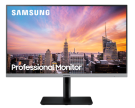 Samsung 24" IPS FreeSync FHD 1920x1080 75Hz 5ms 16:9 HAS Height Adjust Tilt Swivel Pivot D-Sub LS24R650FDEXXY