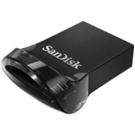 Sandisk Ultra Fit Usb 3.1 Flash Drive, Cz430 32gb, Usb3.1, Black, Plug & Stay, 5y Sdcz430-032g-g46