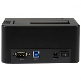 Startech Hard Drive Eraser And Dock - For 2.5in/3.5in Sata Ssd/hdd - 4kn Support - Usb 3.0 Hdd Eraser