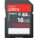 Sandisk Sdhc Ultra 16gb Class 10 80mb/ S Sdsdunc-016g