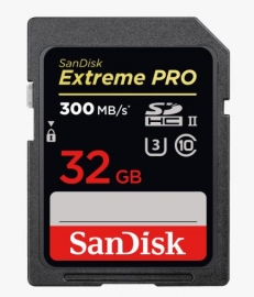 Sandisk Sdxxg 32gb Sd Extreme Pro Class 10 300mb/s Sdsdxpk-032g-gn4in