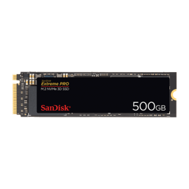 SanDisk, SSD, Extreme PRO, 500GB, M.2 2280, NVMe 3D, Seq.  SDSSDXPM2-500G-G25