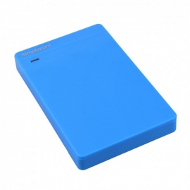 Simplecom Se203 Tool Free 2.5" Sata Hdd Ssd To Usb 3.0 Hard Drive Enclosure Blue Se203-bl
