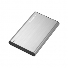 Simplecom SE211 Aluminium Slim 2.5'' SATA to USB 3.0 HDD Enclosure Silver SE211-SL