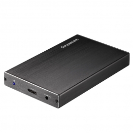 Simplecom Se215 Aluminium 2.5" Sata To Usb 3.0 Hdd Enclosure (support Up To 15mm) Se215