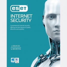 Eset Internet Security 3 Devices 1 Year Esd Key Only - Must Be Activated By 31/ 07/ 2020 Eish3D1Y-Esd