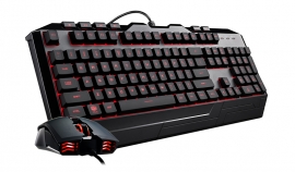 Cooler Master Devastator 3 Mem-chanical(exclusive Switch) Keyboard (7 Color Led) & 2400dpi Gaming