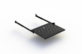 4cabling 1ru | Sliding Shelf For 450mm To 600mm Server Racks 2-000849