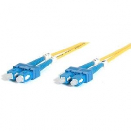 Startech Fiber Optic Cable - Single-mode Duplex 9/125 - Lszh - Sc/sc - 2 M Smfibscsc2